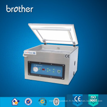 Machine semi-automatique de cachetage de dessus de Tableau de Brother, machine automatique de conditionnement alimentaire, joint de vide